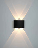 Delta 2 Way Wall Light-(2+2) 6W Waterproof