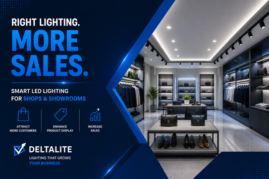 Best Lighting Setup for Shops &amp; Showrooms: Complete Guide