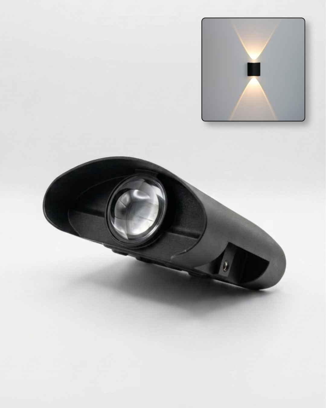 Delta 2 Way Wall Light -(1+1) 2W Waterproof