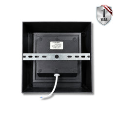 Delta Bulkhead Halfcut Square Wall Light-Waterproof