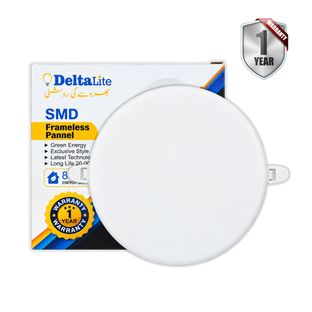 32 W LED Frameless Ceiling Panel Light 2-8 Inches Adjustable