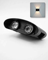 Delta 2 Way Wall Light-(2+2) 6W Waterproof