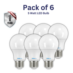 DeltaLite LED Bulb - Pack of 6 Bulbs