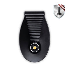 Delta 2 Way Black Flask Wall Light-Waterproof