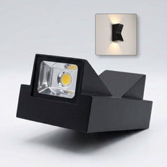 2 Way (1+1) Modern Wall Light-6W Waterproof
