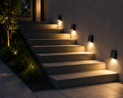 1 Way Modern Wall /Step Light 3W Waterproof