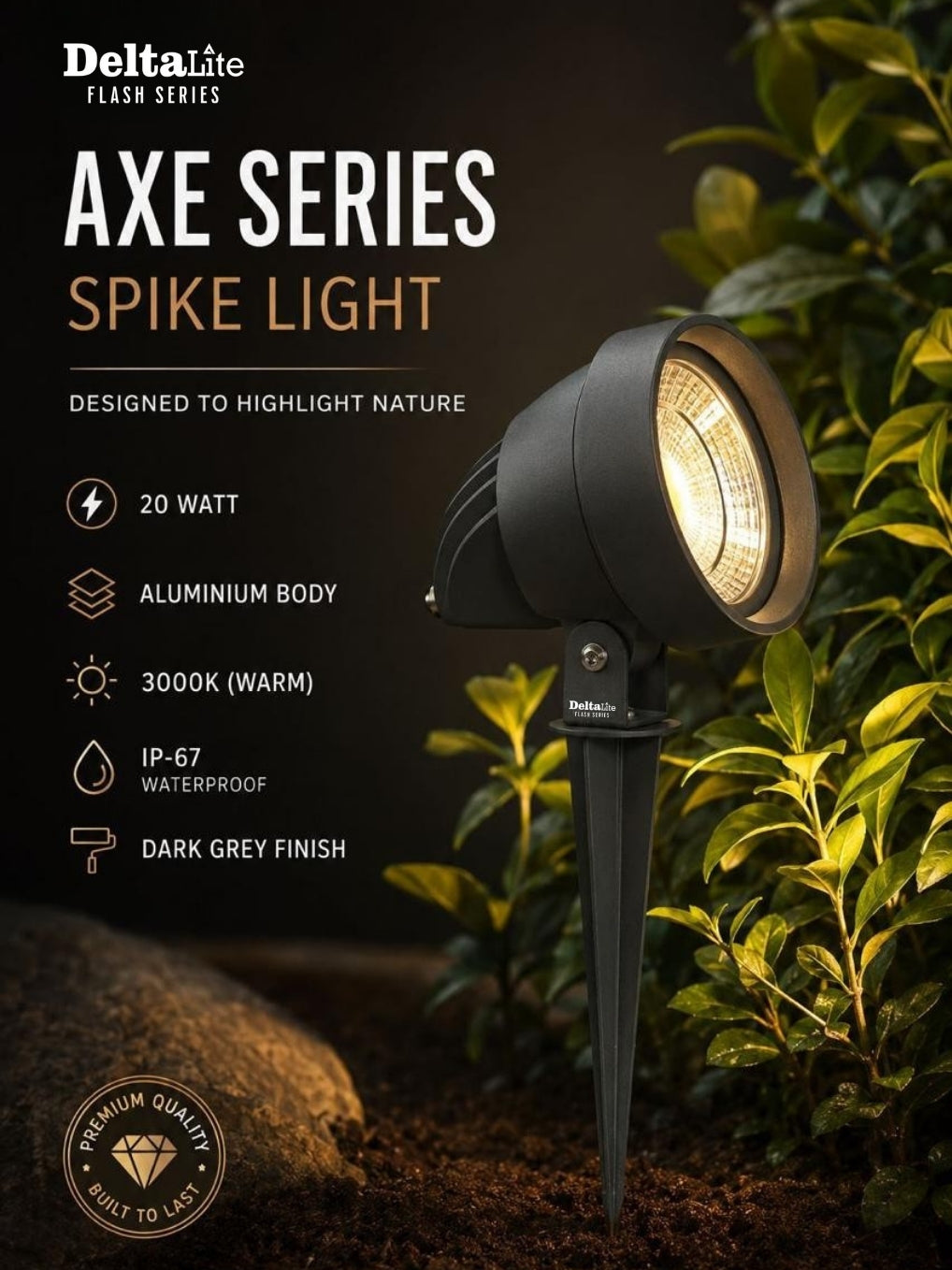 20W AXE SPIKE