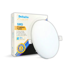 24 W LED Frameless Ceiling Panel Light Adjustable 2-6"
