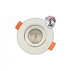 5W COB Moveable LED Downlight – 2 Inch (PC Body)