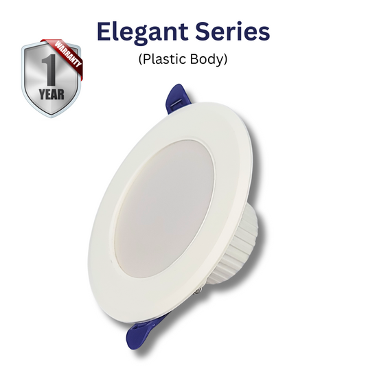 Elegant Series 7 Watt LED Downlight (Plastic Body)