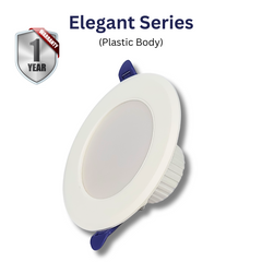 7W Elegant Series LED Downlight Pack of 10 (Plastic Body)