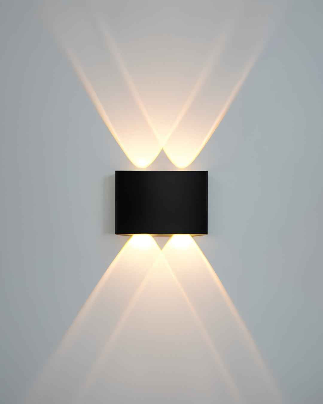 Delta 2 Way Wall Light-(2+2) 6W Waterproof