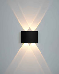 Delta 2 Way Wall Light-(2+2) 6W Waterproof