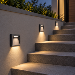 Delta Half Cut Wide Step Light - Waterproof